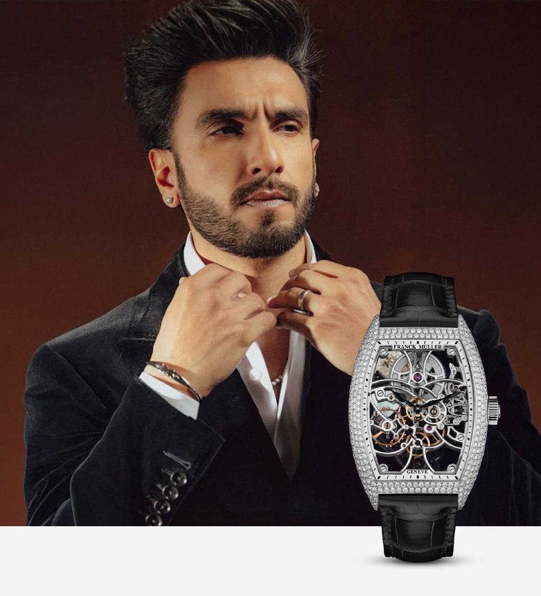 Ranveer Singh Spotted Wearing The Cintrée Curvex Tourbillon Watch