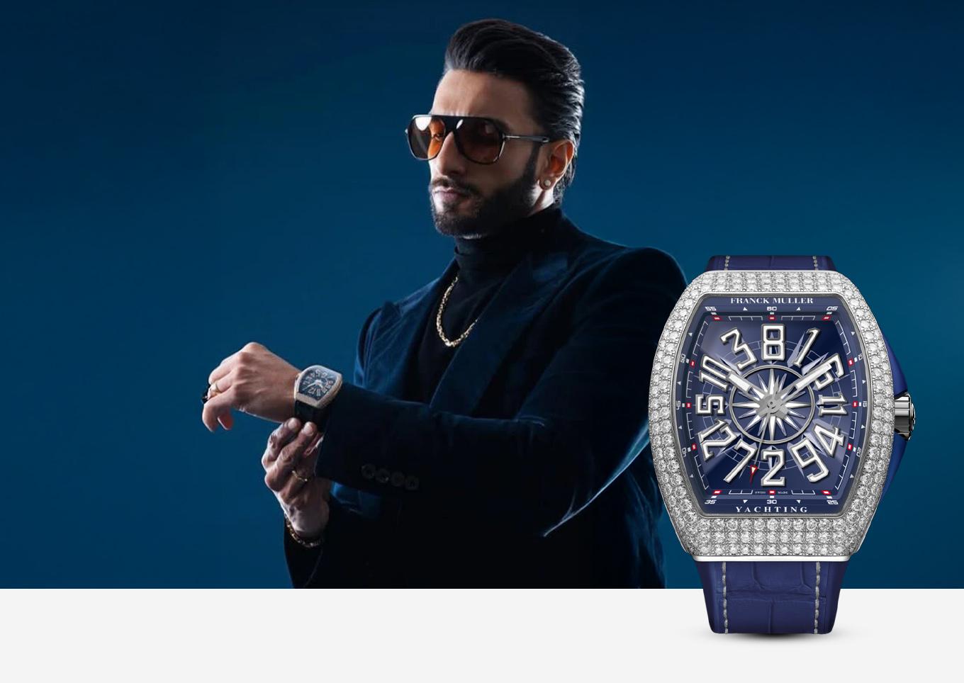 Ranveer Singh Wearing The Vanguard Yachting Watch