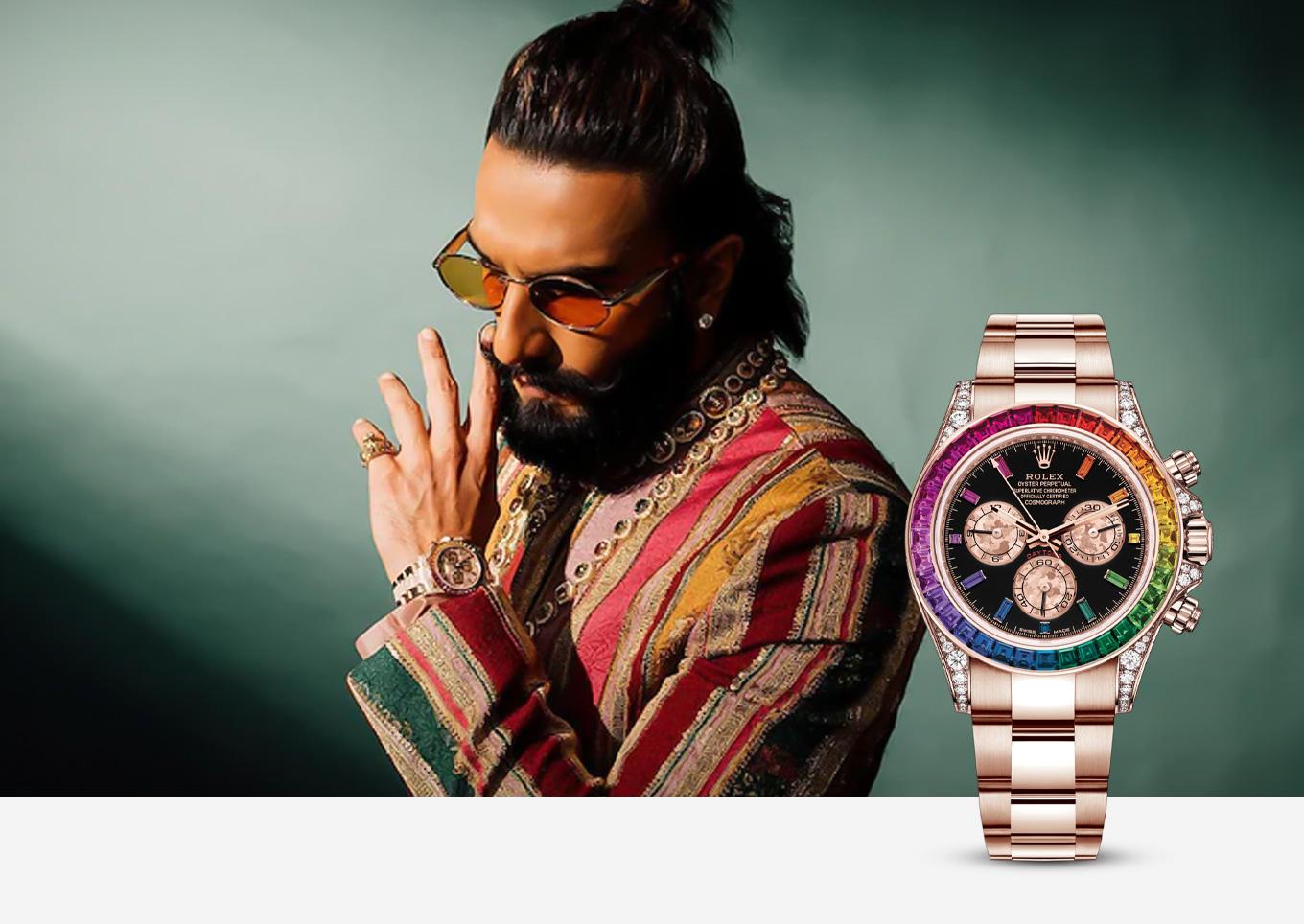 The Daytona Rainbow Spotted On Ranveer Singh