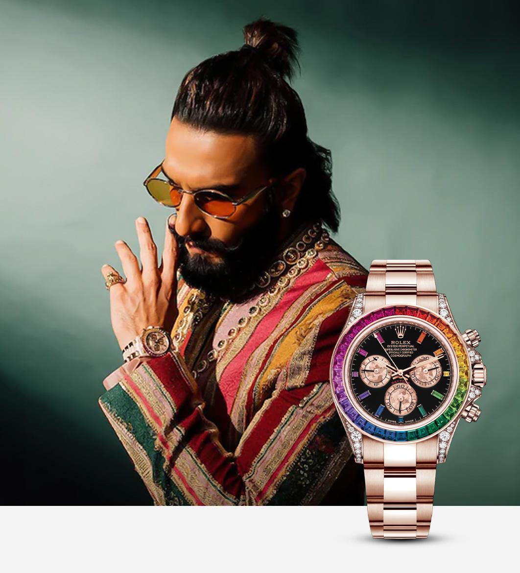 The Daytona Rainbow Spotted On Ranveer Singh