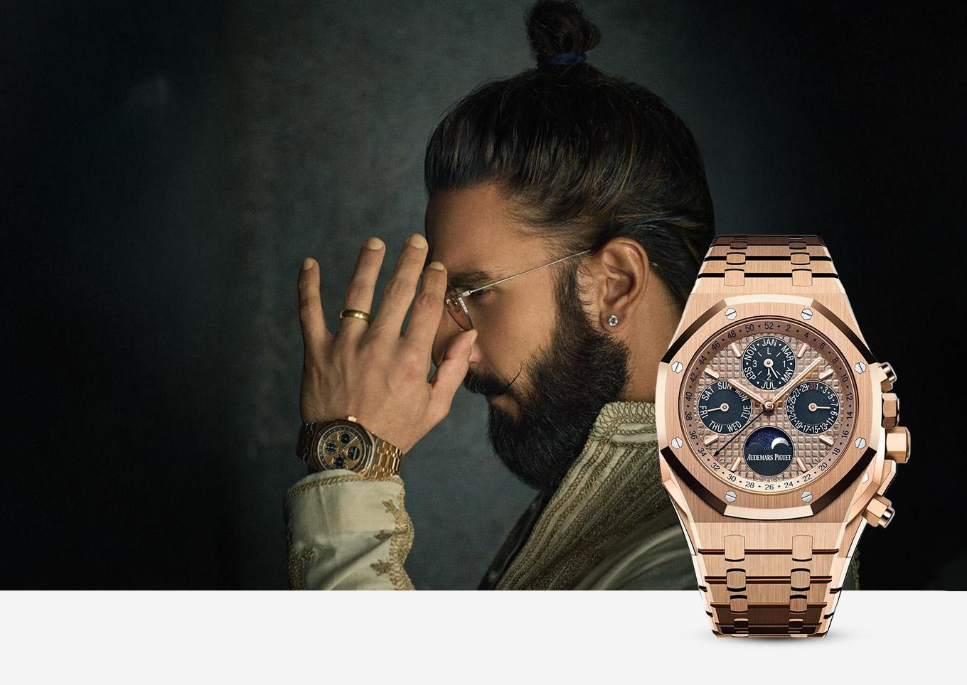 Ranveer Singh Spotted Sporting The Royal Oak Perpetual Calendar