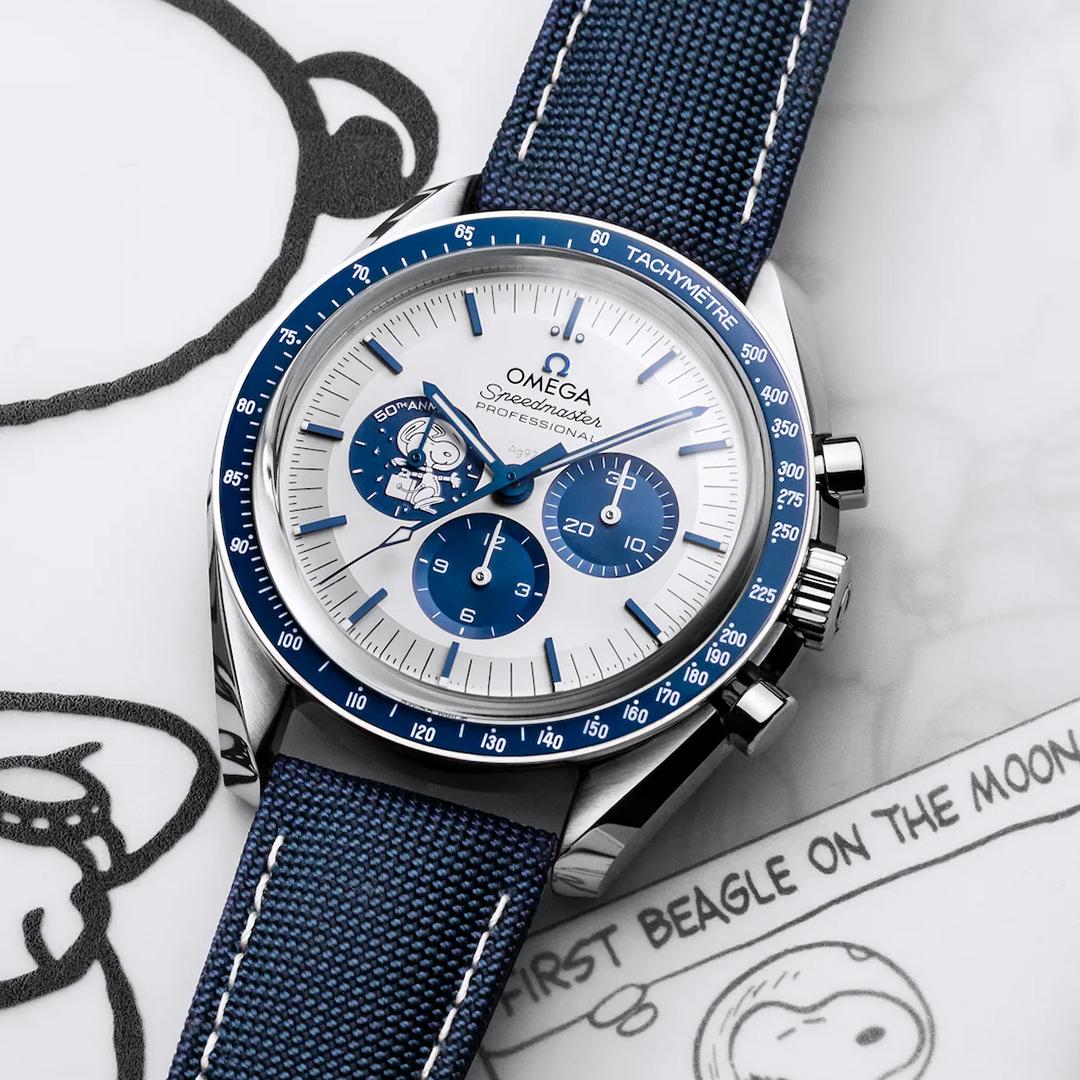 The Omega Speedmaster “Silver Snoopy Award” complication