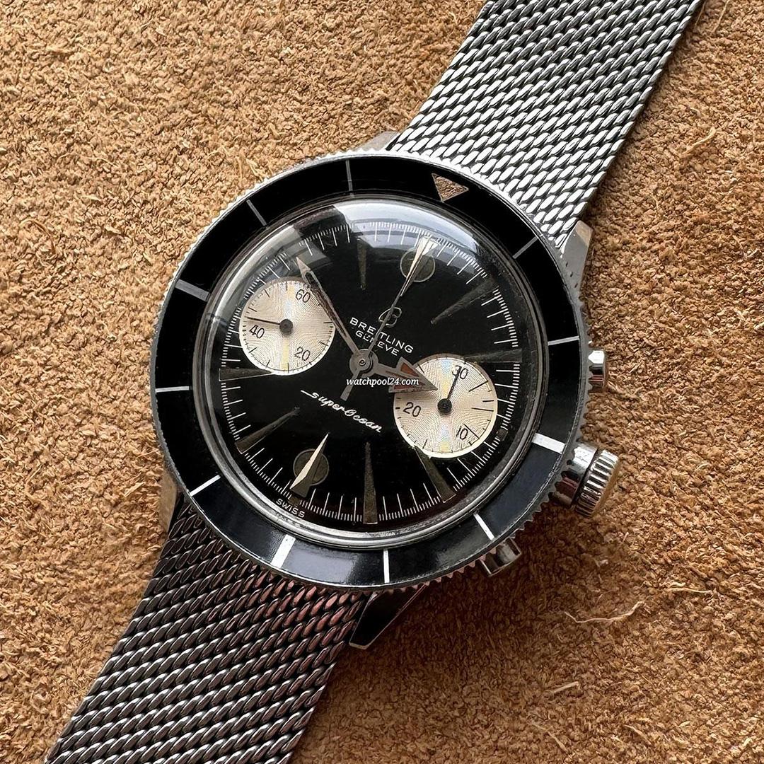 Breitling Superocean blue dial