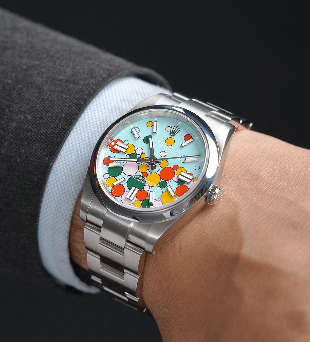 Rolex Oyster Perpetual 124300 dial view