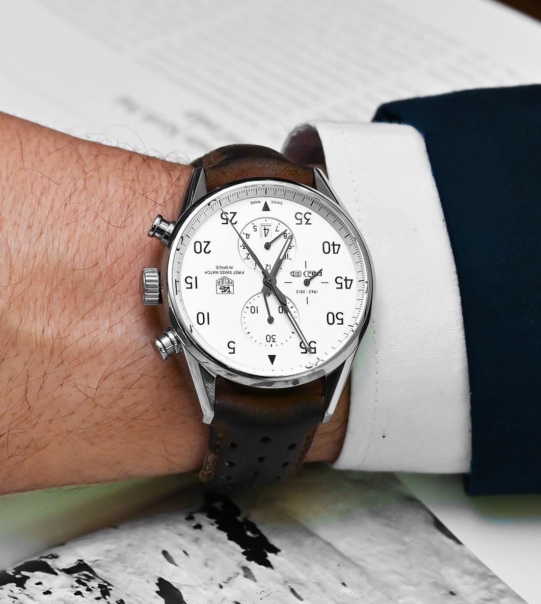 Shah Rukh Khan ownsTAG Heuer Carrera Calibre 1887 SpaceX