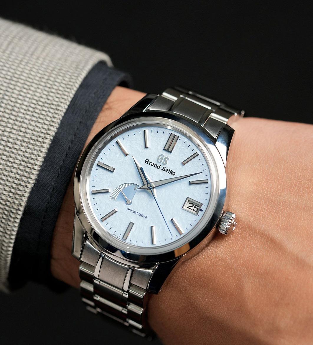Grand Seiko Snowflake Wrist Shot