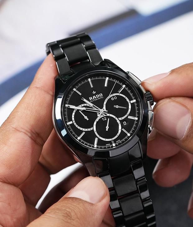 Ceramic has become increasingly prominent within contemporary luxury watchmaking, particularly in sports and high-technology collections.