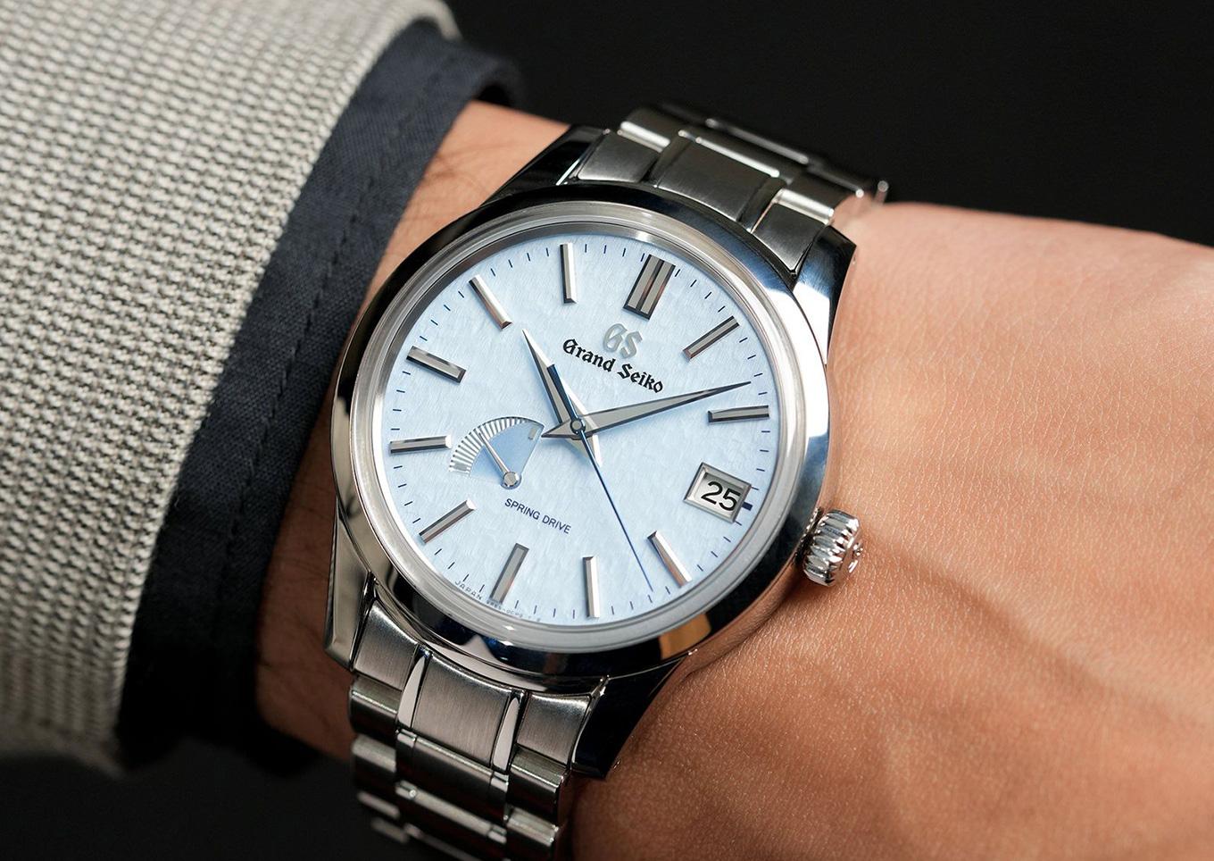 Grand Seiko Snowflake Wrist Shot