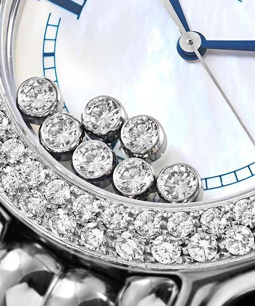 Chopard Happy Sport floating diamonds