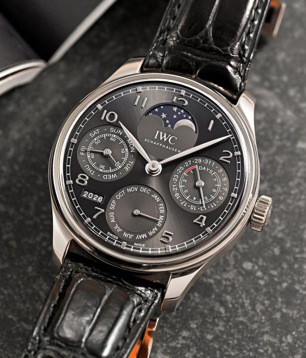 Classic Portugieser elegance, elevated by the complexity of a perpetual calendar