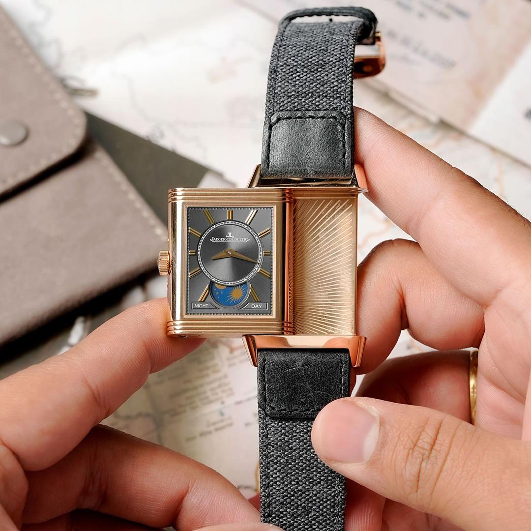 JLC Reverso Black Dial