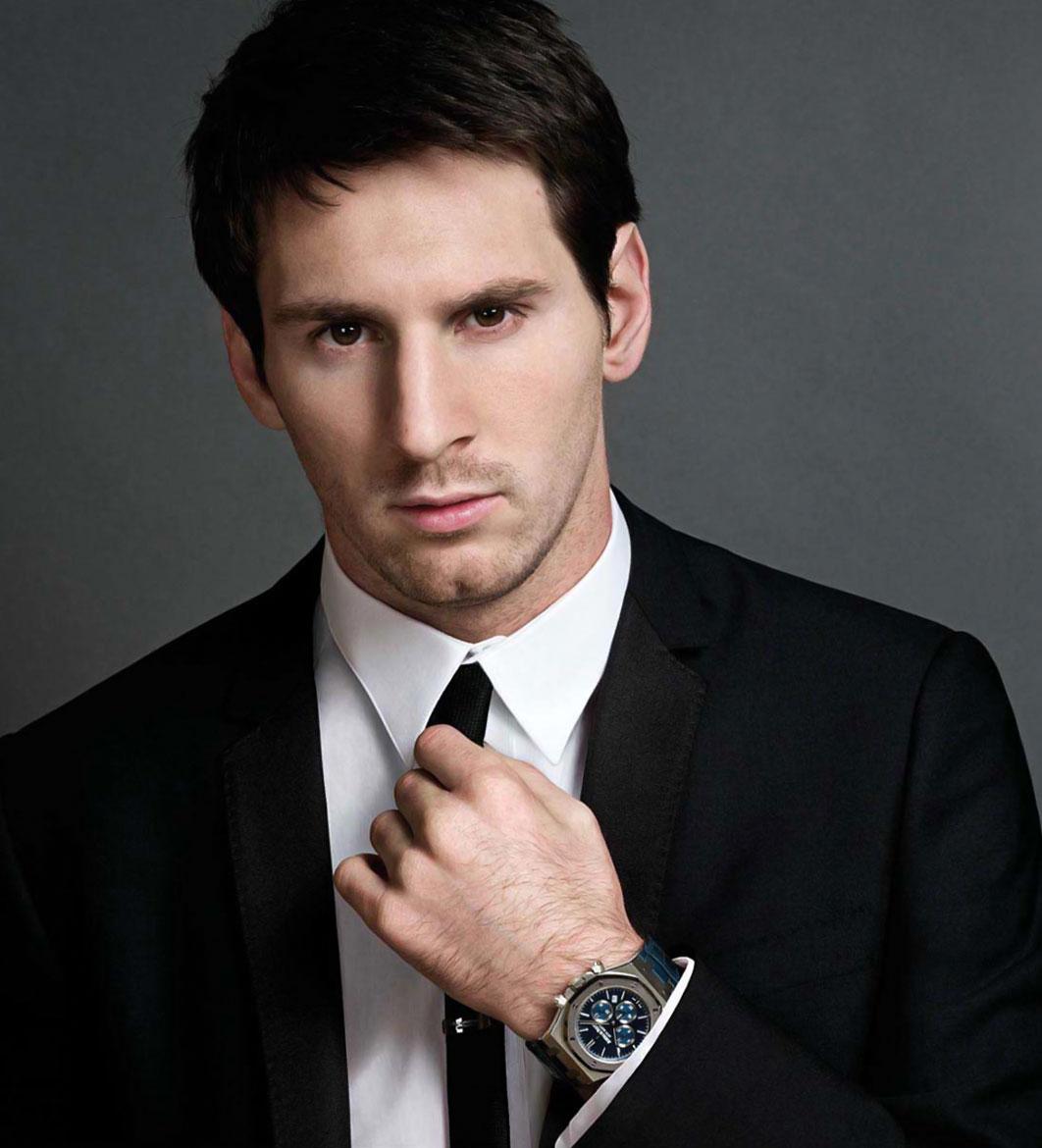 Messi with Audemars Piguet Royal Oak