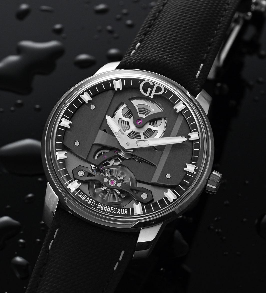Girard-Perregaux watch at second movement
