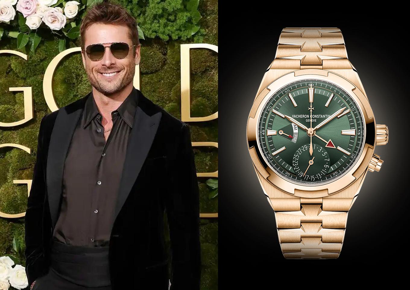 Glen Powell in Vacheron Constantin
