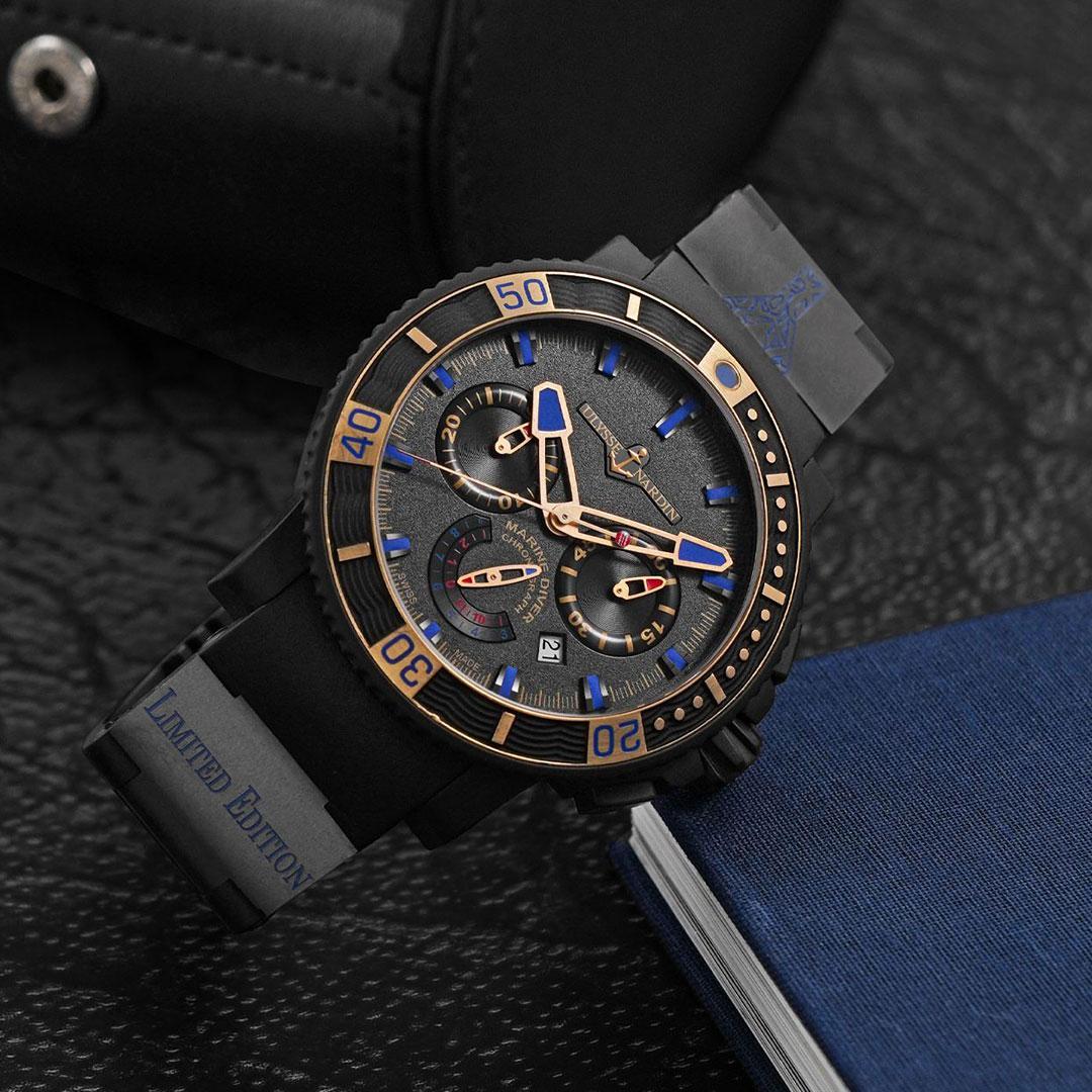 Ulysse Nardin Diver Black Sea 353-90