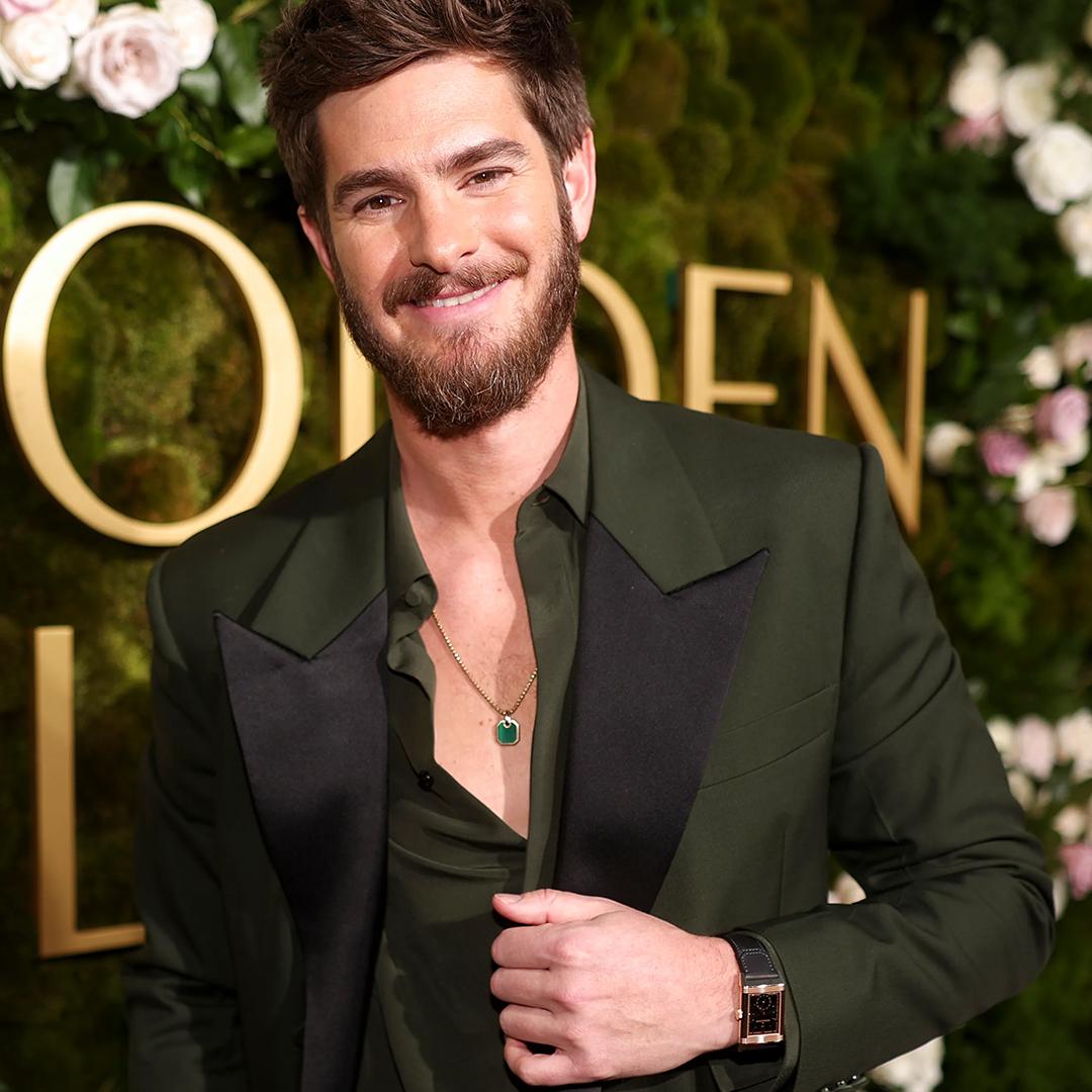 Andrew Garfield at the golden globes 2025