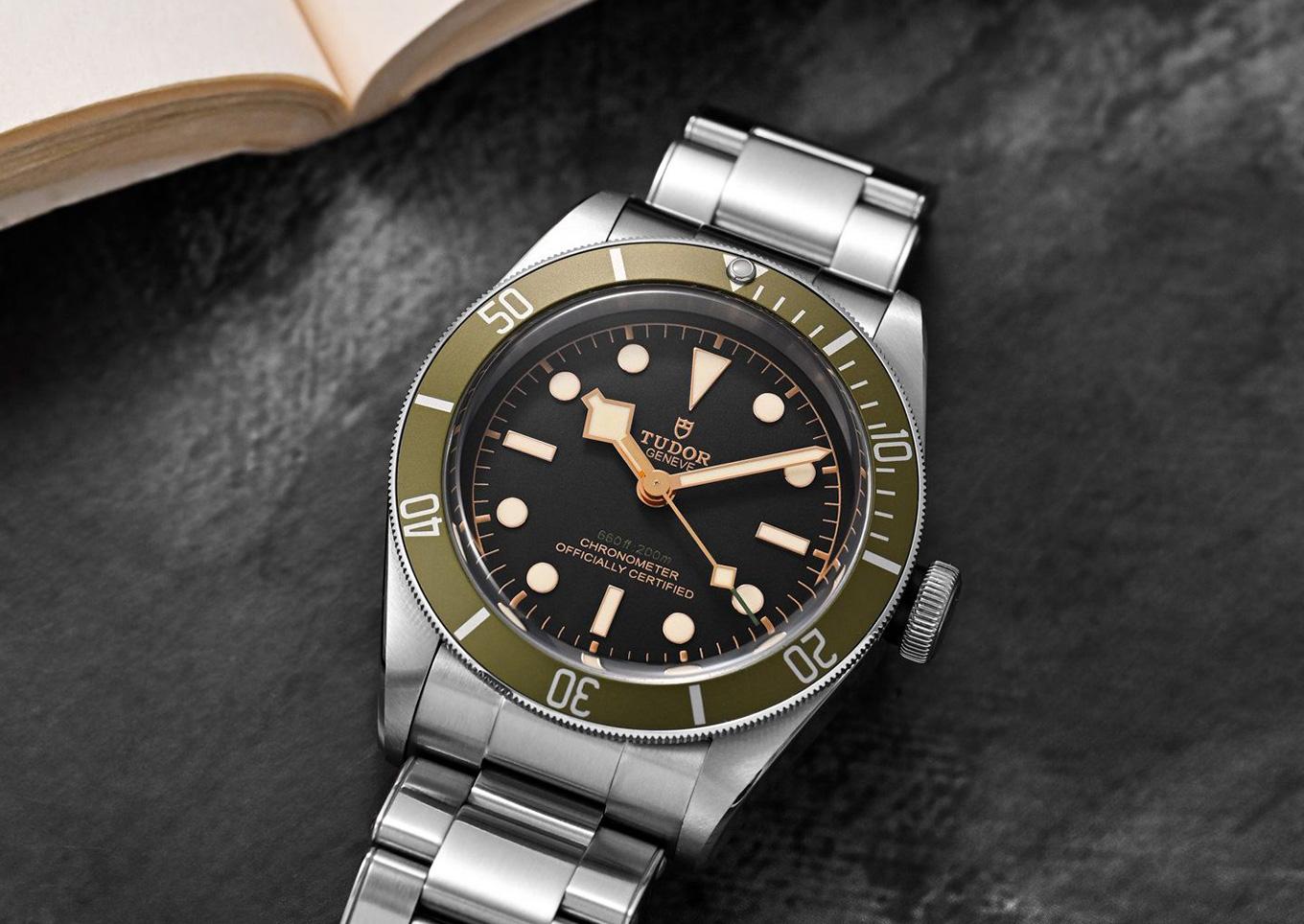 Tudor Black Bay Harrods Special Edition Wrist Shot