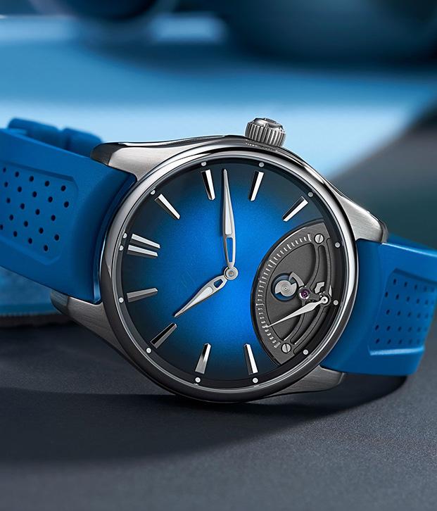 Complications within the Pioneer collection extend functionality while preserving the restrained design language that defines H. Moser & Cie.’s approach to modern sports watches.