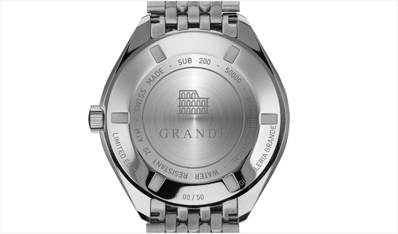 Doxa SUB 200 Grande Roma Back
