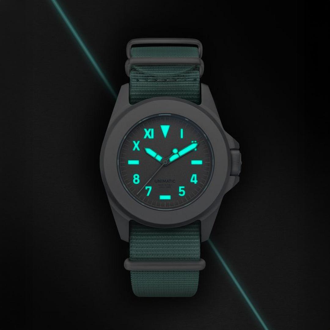 Unimatic Modello Quattro Titanium Dark