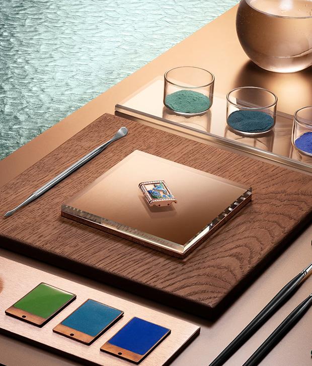 Built by watchmakers, finished by artists. Every turn unveiling a different expression of time