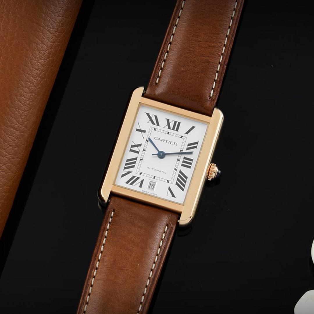 Cartier Tank top view