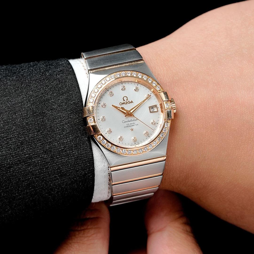 Omega Constellation Wrist Shot