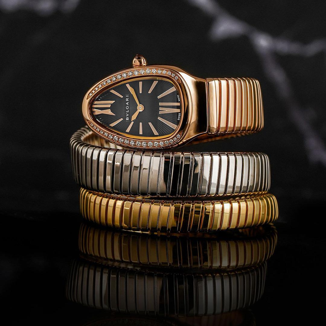 Bulgari Serpenti Seduttori Tubogas bracelet