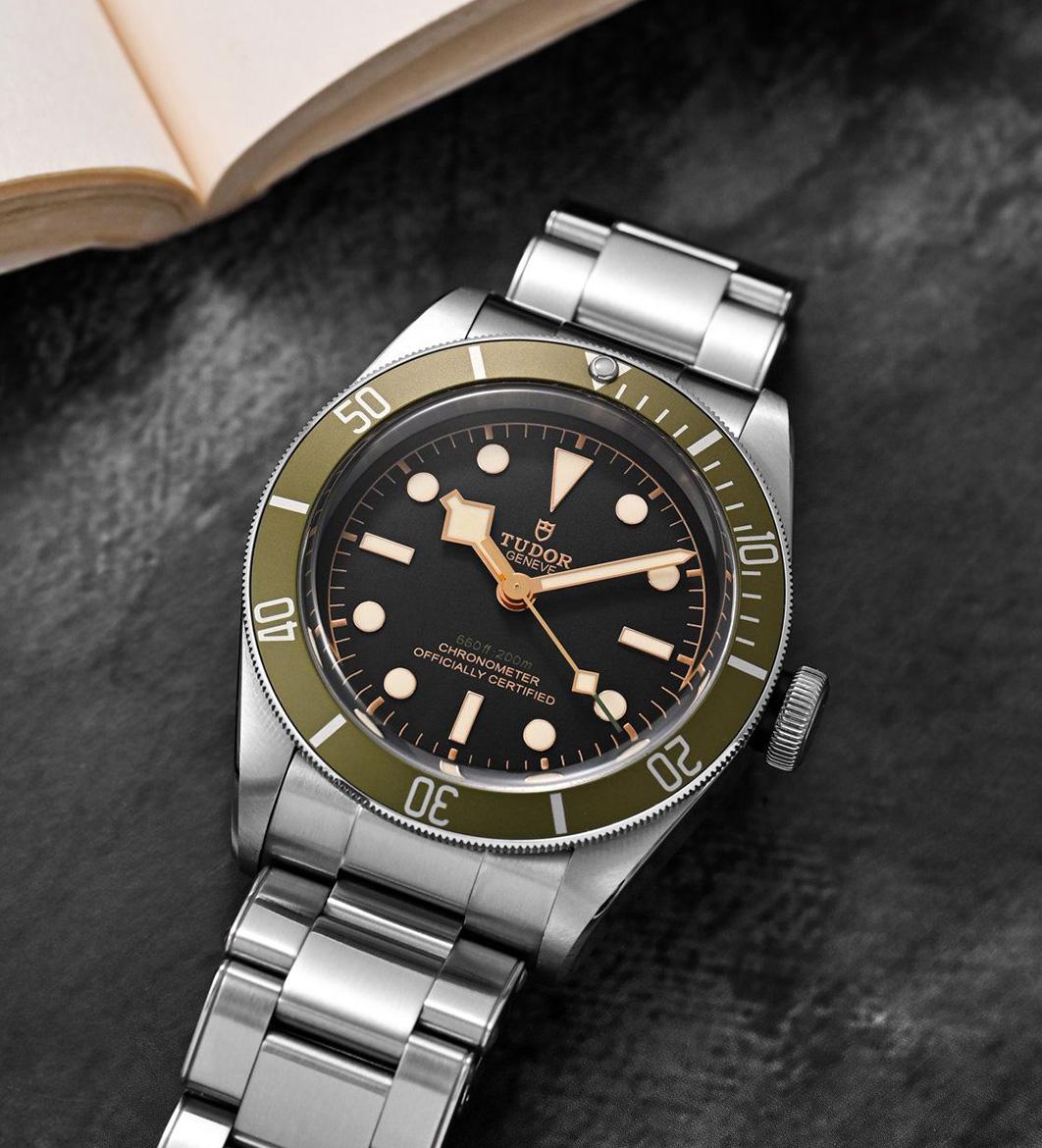 Tudor Black Bay Harrods Special Edition Wrist Shot