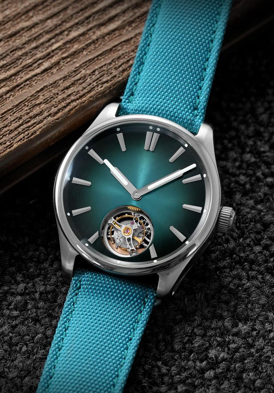 Complications within the Pioneer collection extend functionality while preserving the restrained design language that defines H. Moser & Cie.’s approach to modern sports watches.