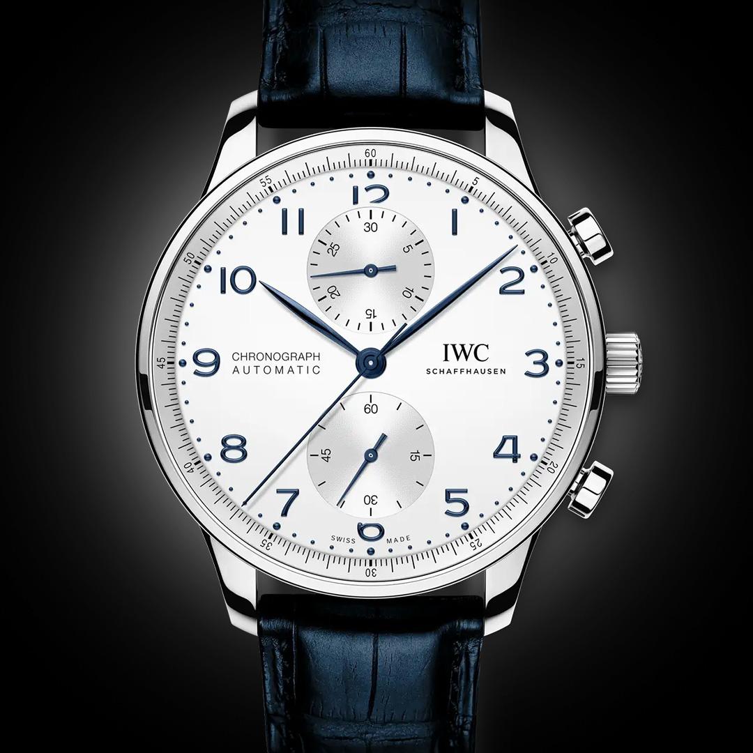 Portugieser Chronograph front