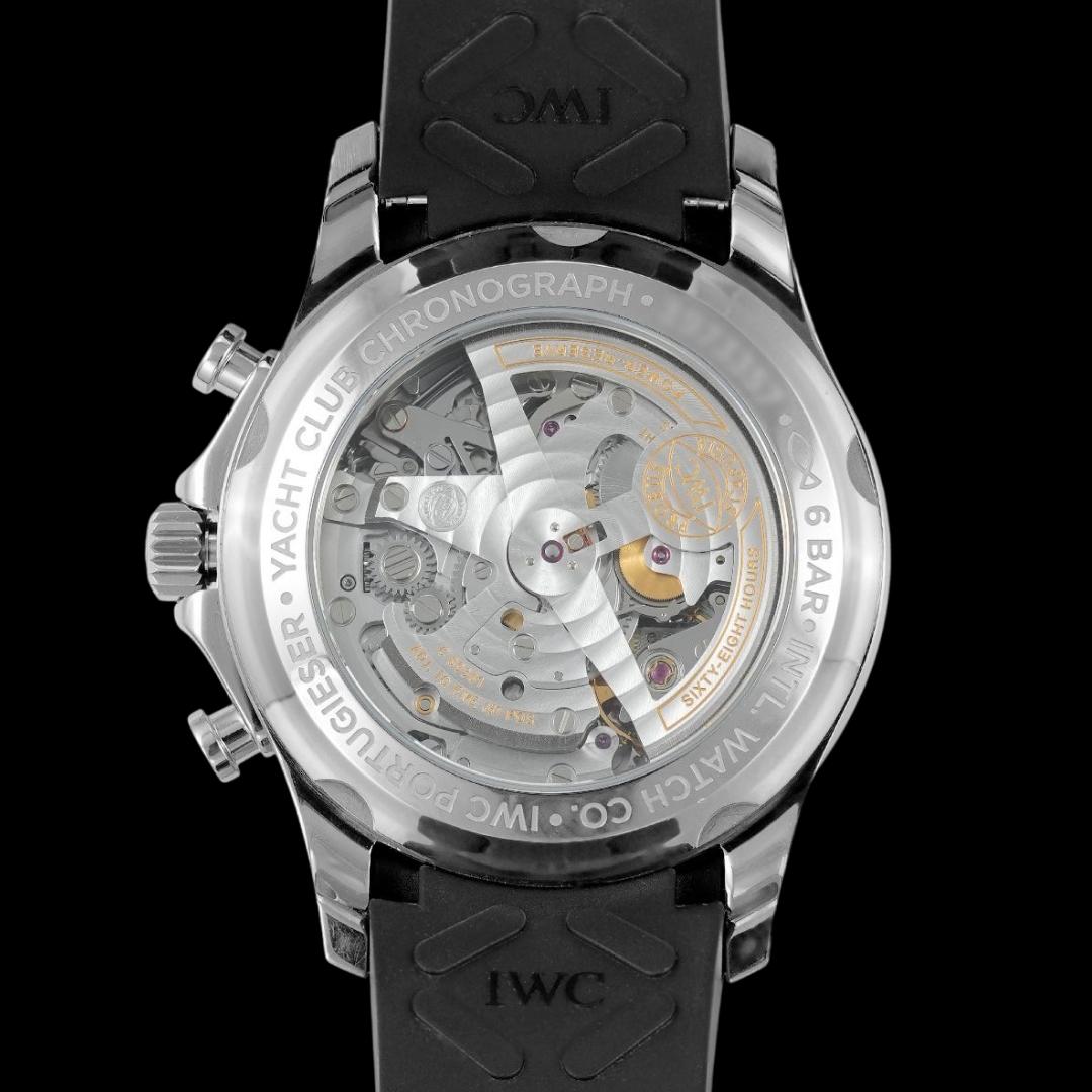 The IWC Schaffhausen Portugieser Caseback